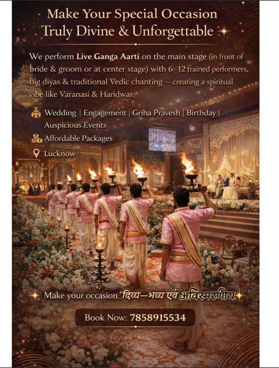 Ganga Pujan Ceremony UttarPradesh